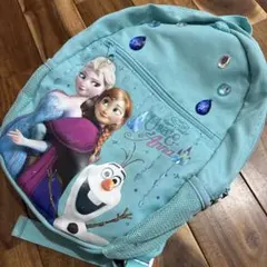 アナと雪の女王　リュック　水色②