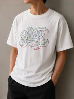 SILAS & MARIA Tシャツ ホワイト