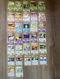 ポケモンカード（旧裏）　ジム拡張第2弾（闇からの挑戦）　38枚セット