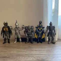 ウルトラマン　怪獣　ソフビ5体セット