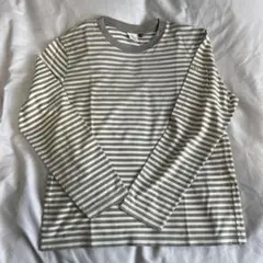 AIGLE ストライプ長袖Tシャツ XS