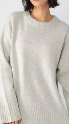 BARNYARDSTORM ニットセーター　AQUA 羊毛　カシミヤ混