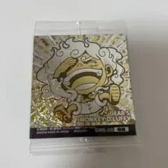 ワンピース　ギアフォース　ギア4 金ニカ　ウエハース　nwv