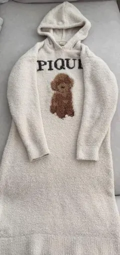 ジェラートピケプードルワンピース