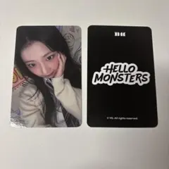 BABYMONSTER ランダムキーリング缶バッジ ベビモン 封入トレカ ルカ