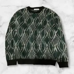 JOURNAL STANDARD ダイヤモンドパターンセーター　グリーン