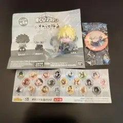 僕のヒーローアカデミア　すわらせ隊　爆豪勝己　くら寿司　オリジナル缶バッジ