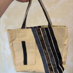 ハンドメイド トートバッグ 和柄 パッチワーク