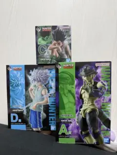 HUNTER×HUNTER フィギュア 3体セット＋おまけ