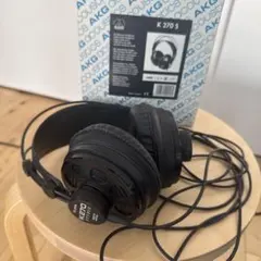 AKG K270 STUDIO ヘッドホン 本体　箱、付属品付きのサムネイル