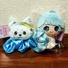 いれいす　ピタッとおともぬいぐるみ　もふめいとマスコットシュシュ　ほとけ　ナムコのサムネイル