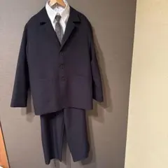 Kids セミフォーマルスーツ 160 ネイビー　卒業式⭐︎セレモニー