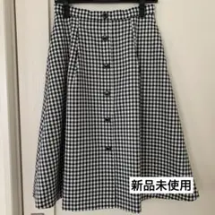 ★新品未使用★anysis ギンガムチェックスカート