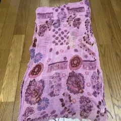 コムサイズム花柄ストール