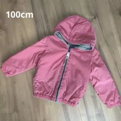 100cm プチバトー アウター リバーシブル 中綿 ピンク