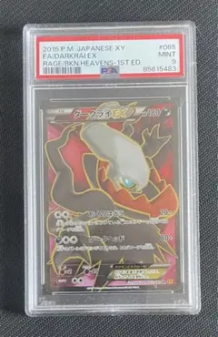 ダークライEX SR 破天の怒り XY ダークライEX SR アンリミ 破天の怒り PSA9 ポケモンカード