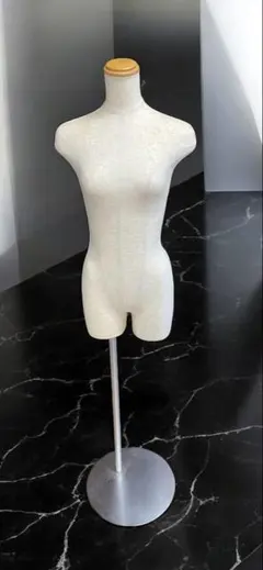 ReBody ABS レディース トルソー マネキン 卓上 スタンド付き 婦人服