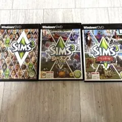 『PCソフト3本セット』The Sims 3シーズンズ & ペット