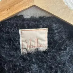 お値下げ　シビラ　モヘアノーカラージャケット　ブラック　M