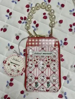 CathKidston×HelloKittyマルチショルダーパース（青） - メルカリ