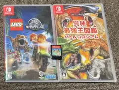 LEGO ジュラシックワールド　異種最強王図鑑バトルコロシアム　釣りスピリッツ