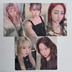 le sserafim weverse japan トレカ 5枚