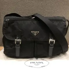 PRADA プラダ メッセンジャーバッグ ナイロン ブラック