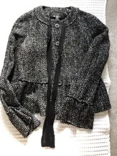 ZARA WOMAN ヘリンボーンジャケット M