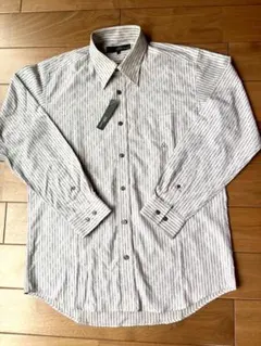 美品 SISSY カンサイヤマモト メンズ M ストライプシャツ 半袖 シャツ 
