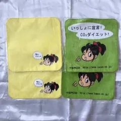 【東京電力】TEPCO でんこちゃんミニタオルハンカチ4枚セットノベルティレトロ