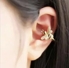 オシャレ！Haneybeeイヤカフ(片耳用)