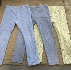 ユニクロ　レギンス　110 3本セット