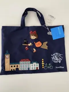 貞松・浜田バレエ団✕familiar 「くるみ割り人形」デニムバッグ マチ
