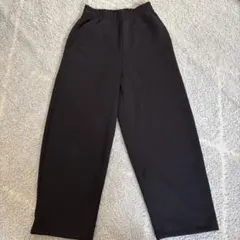 ユニクロc スウェットパンツ ブラック xs