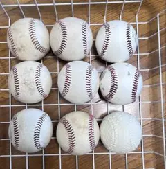 硬式野球ボール8個+おまけ