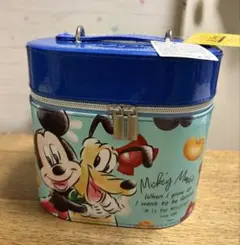 未使用Disney Mickey Mouse バニティポーチ　ミッキー&プルート