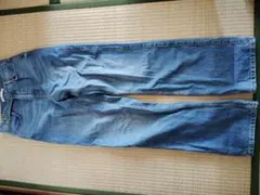 ZARA ブーツカットデニム ライトブルー EUR 38　中古品