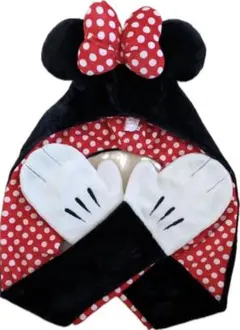 ミニーマウスマフラーキャップ