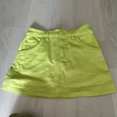 PEARLY GATES イエロースカート　サイズ1