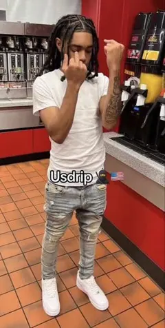 mnml スキニーデニムdrip swag frex wit me us ukのサムネイル