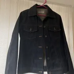 ダークデニム ボタン付きジャケット　レディースMサイズ