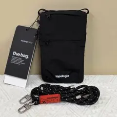 Topologie フォンサコッシュ スマホショルダー ブラック 新品未使用