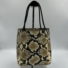 ✨美品✨REJINA PYO　ハンドバッグ　パイソン柄