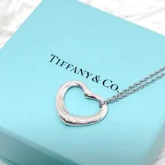 Tiffany ティファニー オープンハート 22mm ネックレス AG925