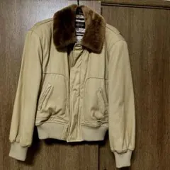 Calvin Klein ベージュ ボンバージャケット S