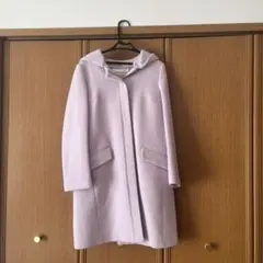 NATURALBEAUTYBASIC フーディコート S ラベンダーピンク