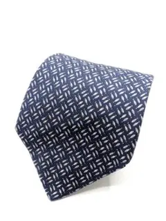 良品✨ フェラガモ ネクタイ シルク ネイビー 1062