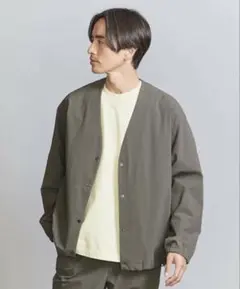 ブルゾン カーディガン