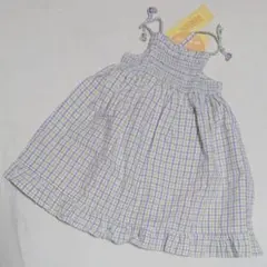 12-18mos.(80-90)　 GYMBORee　チェックのセットアップのサムネイル