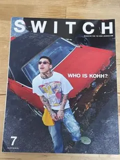 【土曜値下げ】『SWITCH Vol.36 No.7　WHO IS KOHH?』
